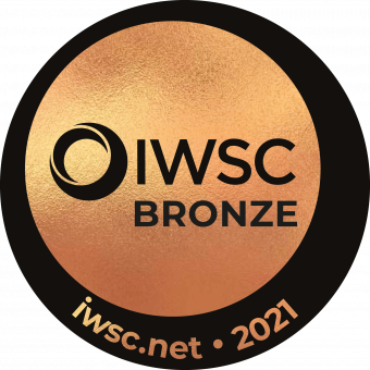 A badge reads "IWSC bronze, 2021."